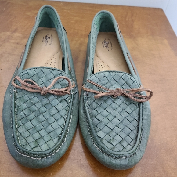 Bass Shoes | Bass Driving Moccasins Loafers | Color: Green | Size: 10 | Bohoro's Closet